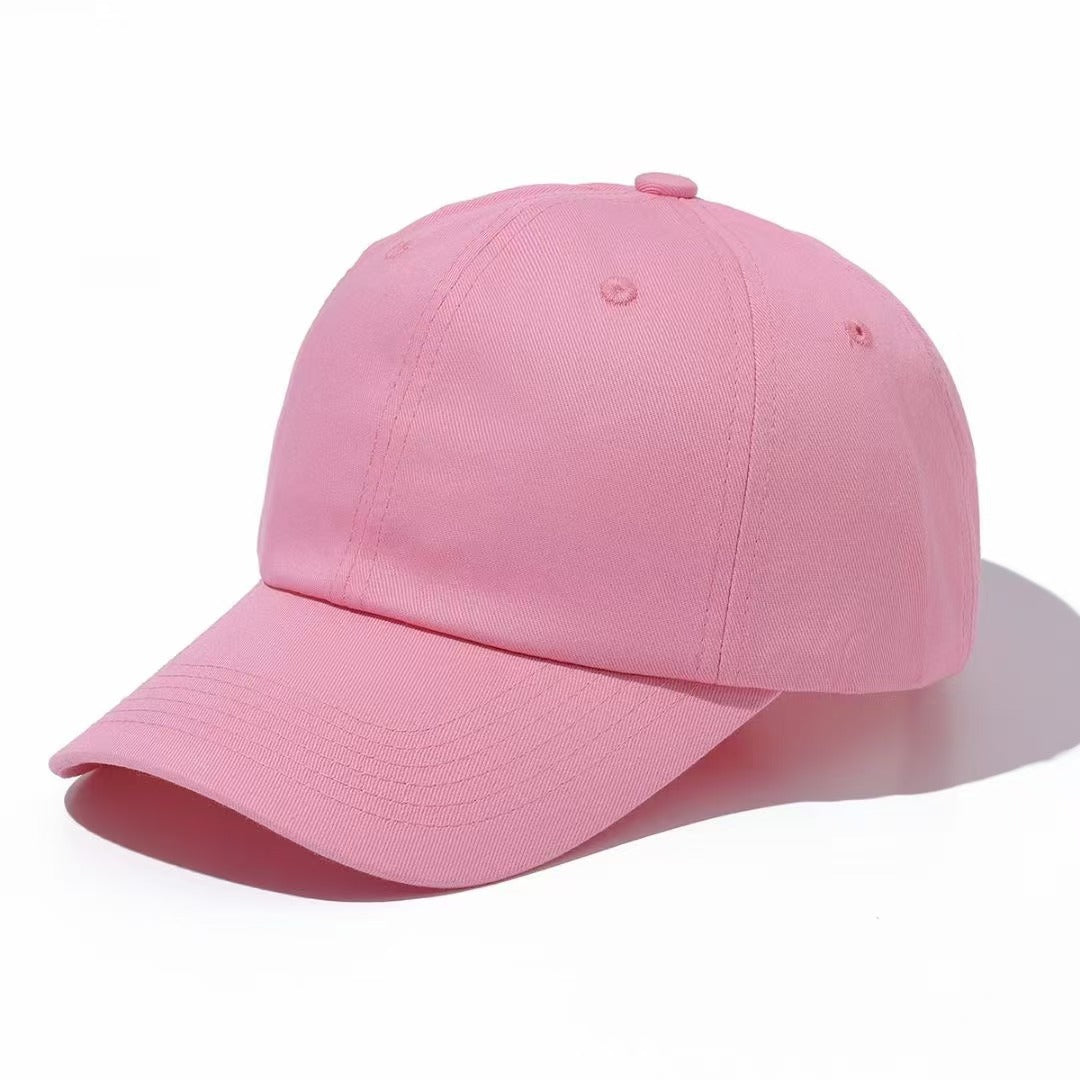 Wholesale Solid color cotton large circumference baseball cap
